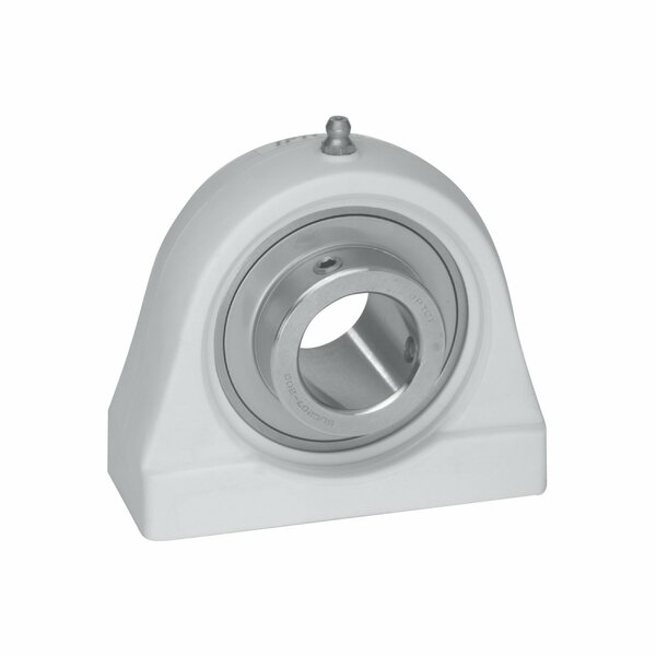 Iptci Tap Base Pillow Block Ball Brg Unit, 1.4375 in Bore, Thermo. Hsg, Stainless Insert, Set Screw SUCTPA207-23NL3